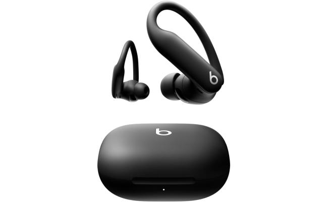 Beats Powerbeats Pro 2 - Wireless Noise Cancelling Workout Earbuds with Secure- Fit Earhooks, Up to 45-Hour Battery with Charging Case, Sweat & Water Resistant, Heart Rate Monitoring - Jet Black